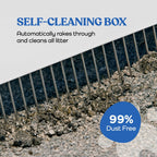 Smart Automatic Cat Litter Box – Self-Cleaning with App Control, Health Tracking & Wide Opening