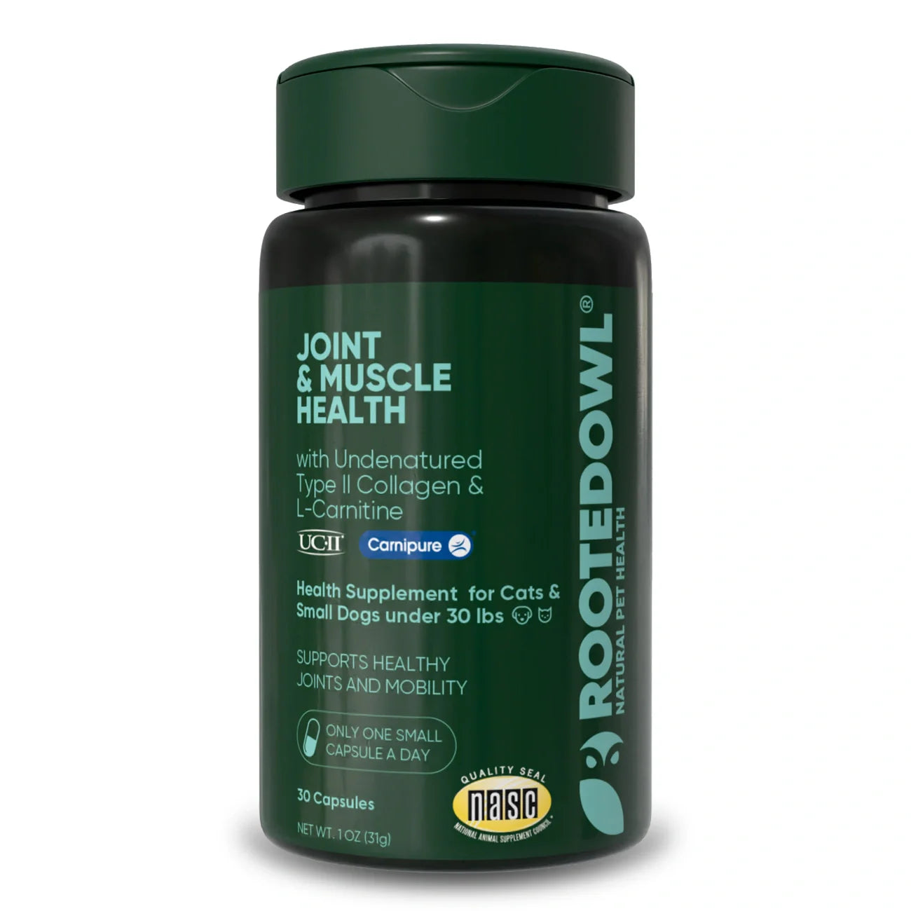 Joint Supplement for Cats & Small Dogs — UC-II® Collagen + L-Carnitine