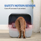 Smart Automatic Cat Litter Box – Self-Cleaning with App Control, Health Tracking & Wide Opening