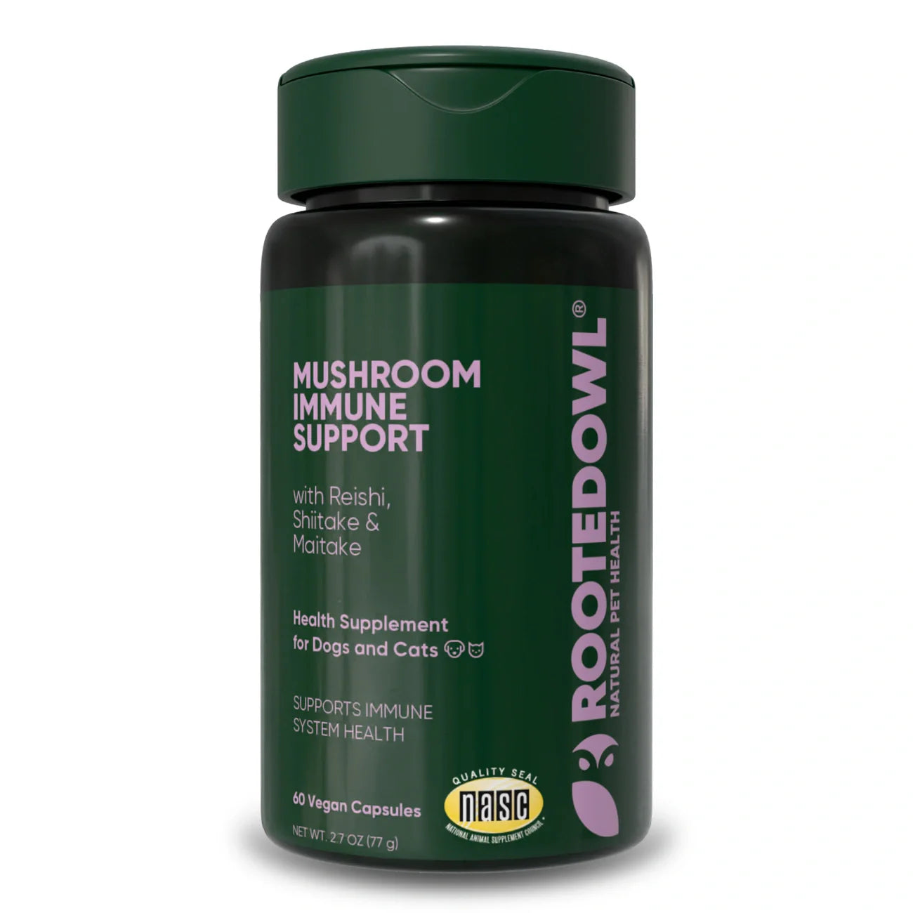 Natural Immunity Supplement for Dogs & Cats – Reishi, Shiitake & Maitake Mushroom Blend