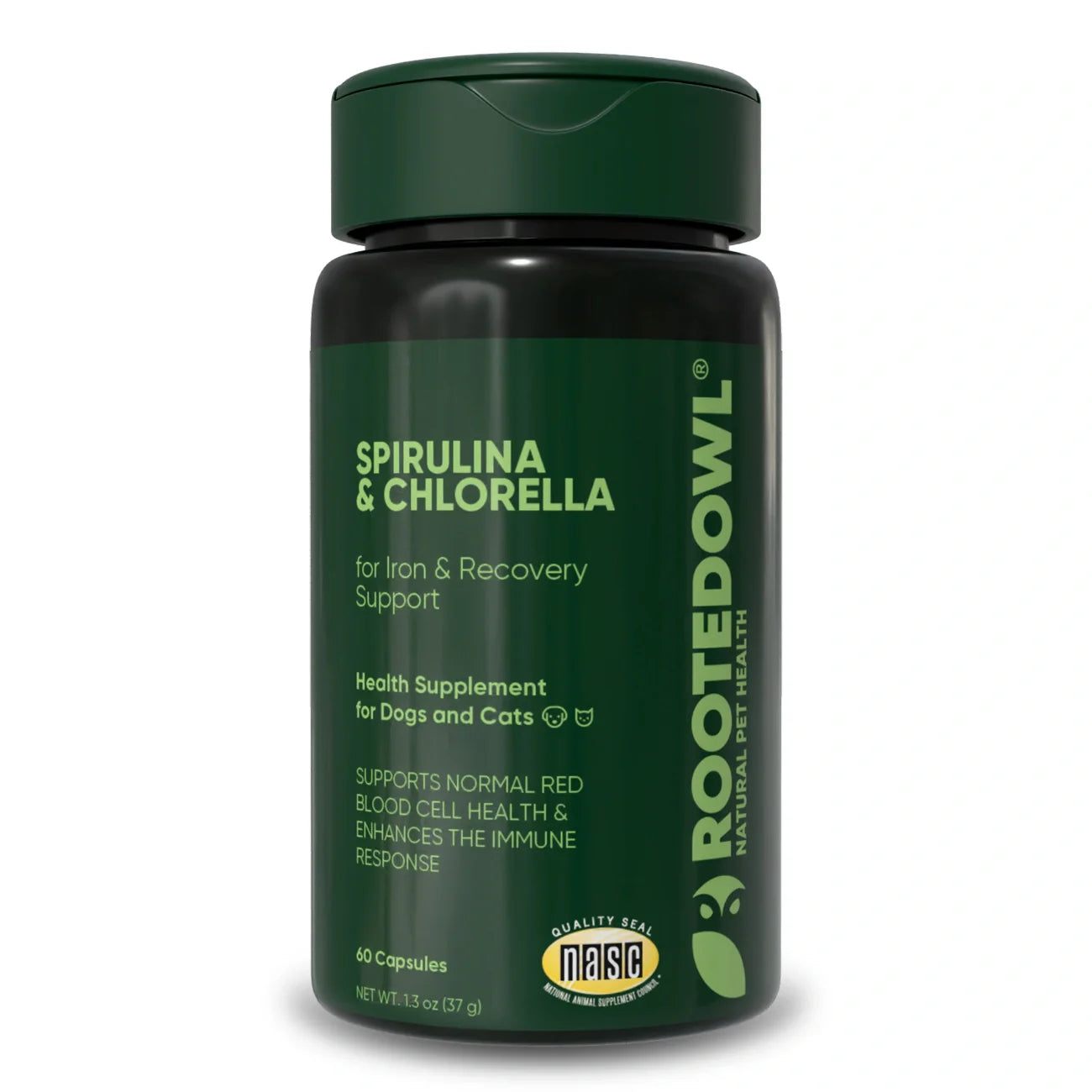 Spirulina & Chlorella Supplement for Dogs & Cats – Immune, Detox & Recovery Support