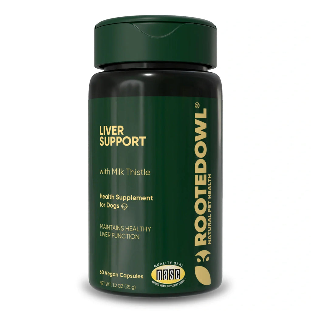 Liver Support Supplement for Dogs – Milk Thistle Extract for Liver Health & Natural Detox Support