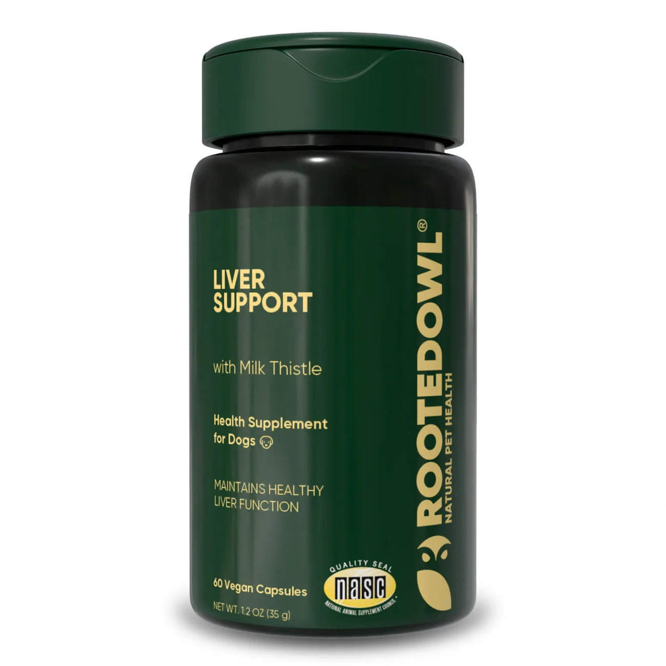 Liver Support Supplement for Dogs – Milk Thistle Extract for Liver Health & Natural Detox Support