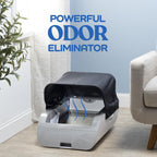Smart Automatic Cat Litter Box – Self-Cleaning with App Control, Health Tracking & Wide Opening