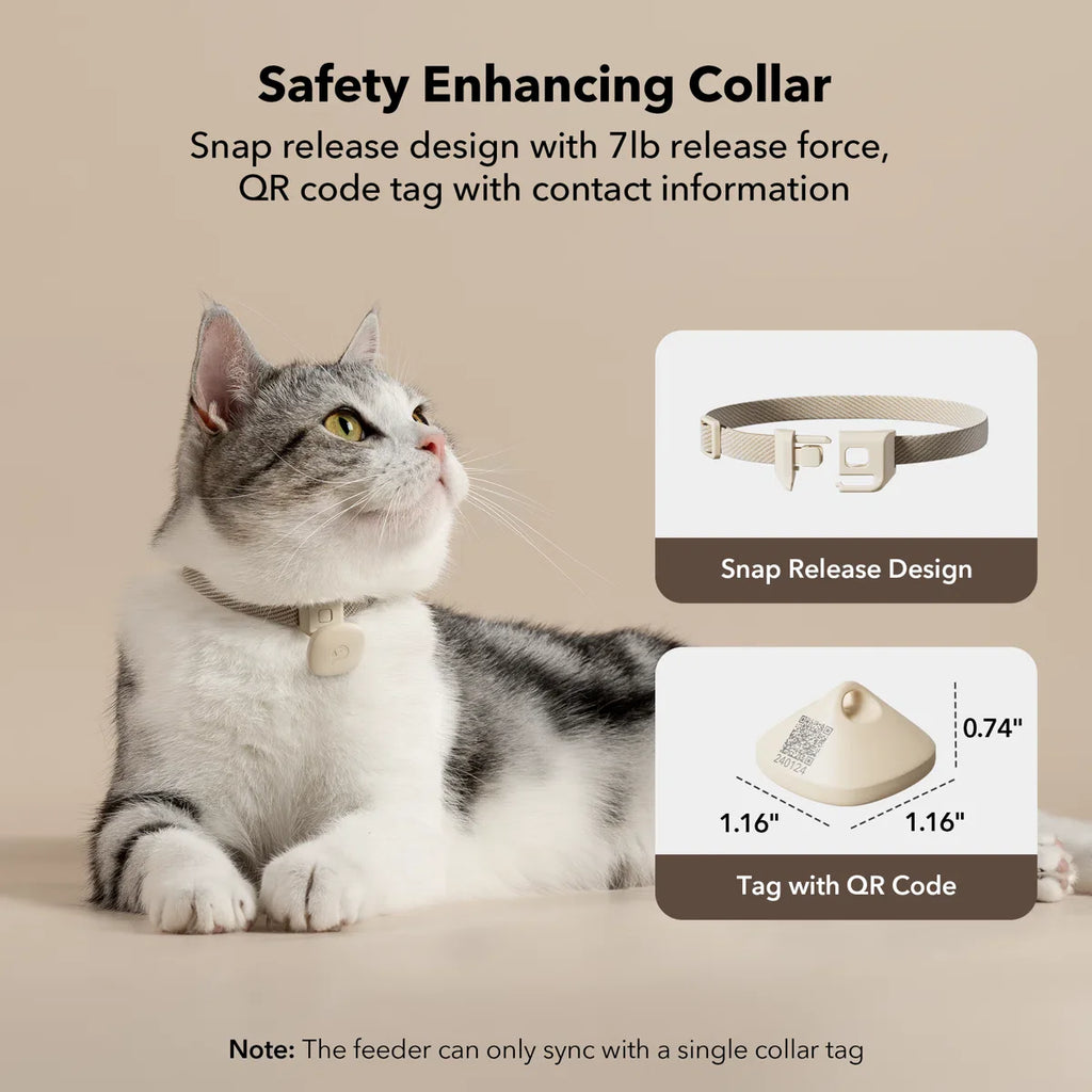RFID Automatic Smart Feeder for Pets – App-Controlled Individual Feeding
