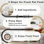 Pet Fresh 5-in-1 Smart Pet Food Maker for Dogs & Cats – 2.5L Food Cooker, Steamer, Blender & Chopper