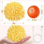 Interactive Smart Rolling & Bouncing Pet Ball - Motion Activated