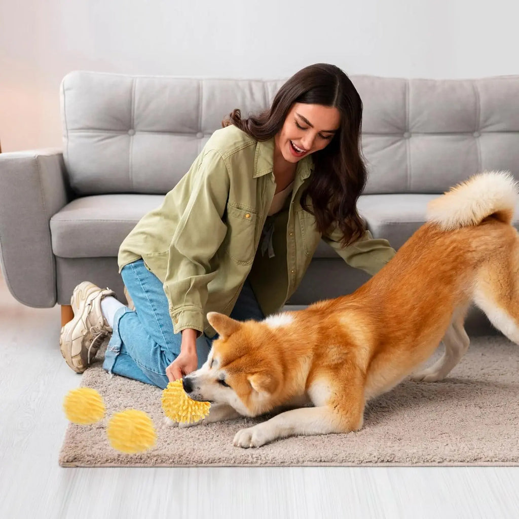 Interactive Smart Rolling & Bouncing Pet Ball - Motion Activated