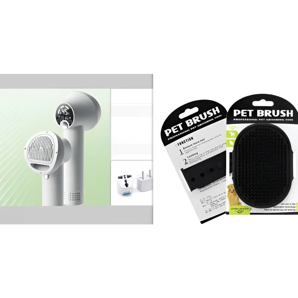 Smart 2-in-1 Pet Hair Dryer with Digital Display